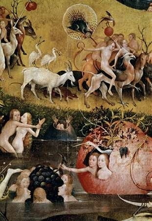 Garden of Earthly Delights , Detail 5 Poster Print by Hieronymus Bosch (10 x 14)